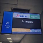 Flug zurück von Buenos Aires nach Asuncion