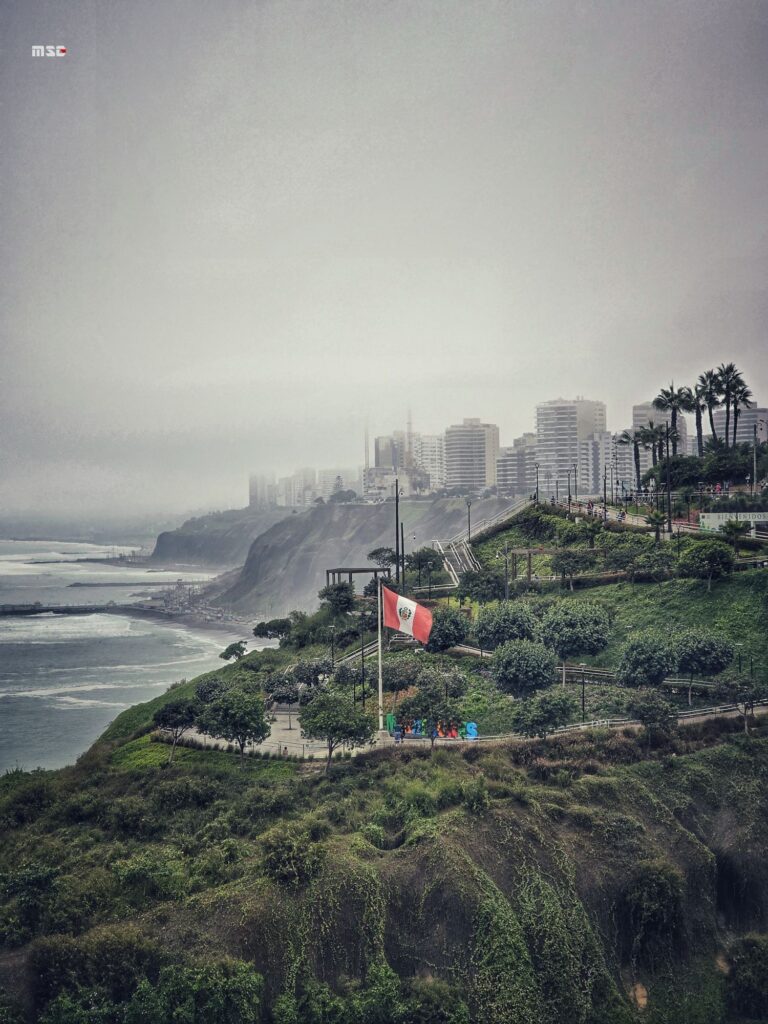 Regnerischer Tag in Miraflores