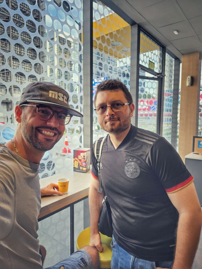 Panama-City 🇵🇦 – Meets Family Hunter for Brazilian Dinner & Coffee Downtown ☕️